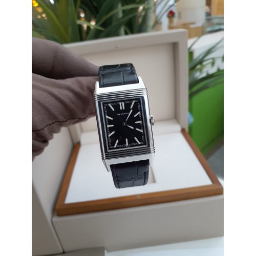 JAEGER LECOULTRE GRANDE REVERSO ULTRA-THIN 1931 STAINLESS STEEL BLACK DIAL - Q2788570