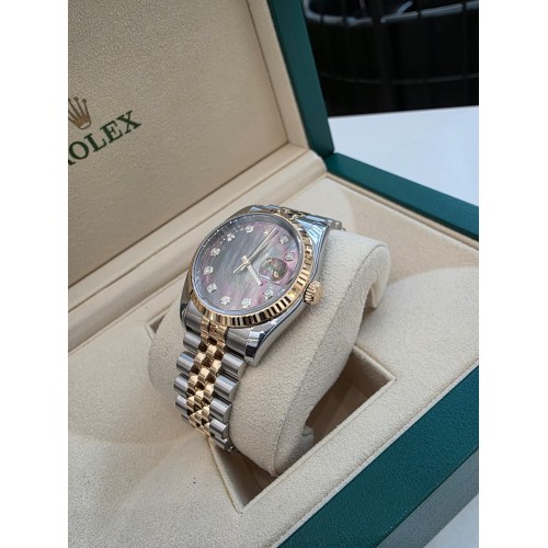 ROLEX DATEJUST MOP DIAMONDS JUBILEE STEEL & YELLOW GOLD 36MM(2014) - 116233