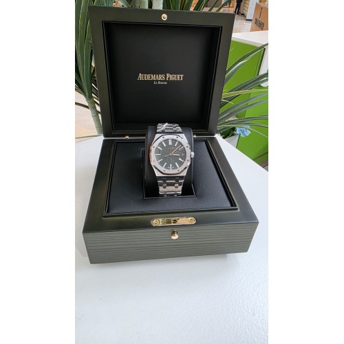 AUDEMARS PIGUET ROYAL OAK KHAKI GREEN STAINLESS STEEL 41MM(2025) - 15510ST.OO.1320ST.09