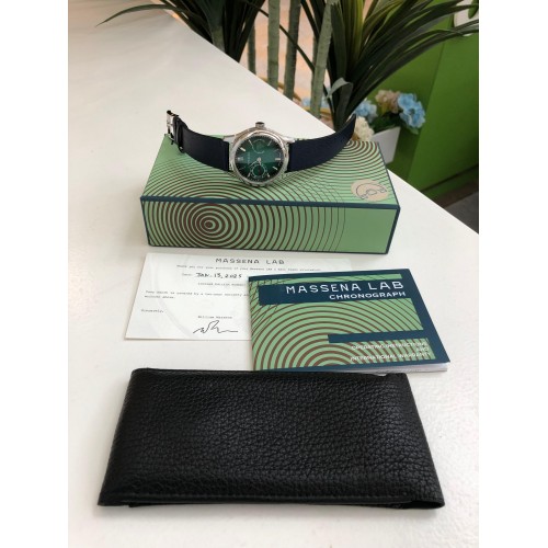 ABSINTHE MASSENA LAB X RAUL PAGES OMBRE GREEN LIMITED EDITION STAINLESS STEEL 38.5MM(2025)