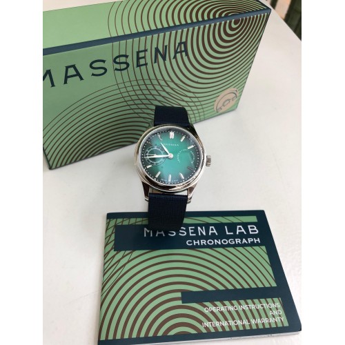 ABSINTHE MASSENA LAB X RAUL PAGES OMBRE GREEN LIMITED EDITION STAINLESS STEEL 38.5MM(2025)
