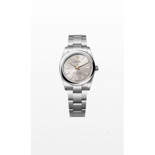 ROLEX OYSTER PERPETUAL 34 STAINLESS STEEL SILVER - 124200 (2024)