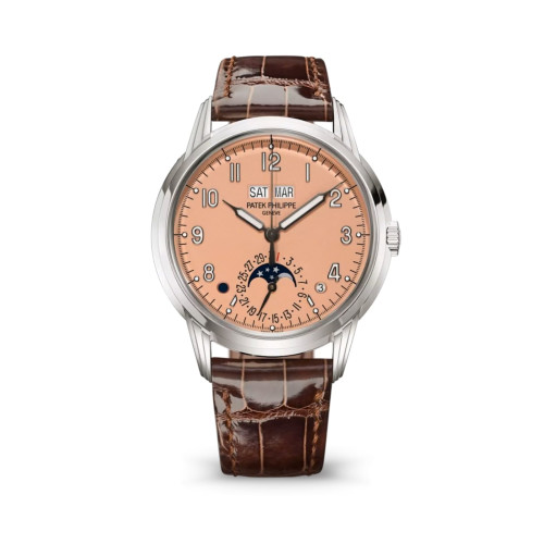 PATEK PHILIPPE GRAND COMPLICATIONS PERPETUAL CALENDAR SALMON DIAL WHITE GOLD 40MM(2026) - 5320G-011