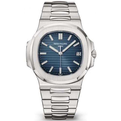 PATEK PHILIPPE NAUTILUS BLUE STAINLESS STEEL 40 (2018) - 5711/1A-010