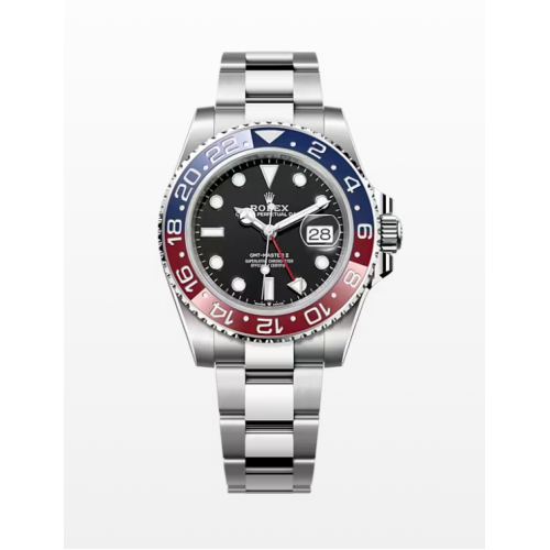 ROLEX GMT-MASTER II "PEPSI" OYSTERSTEEL 40MM - 126710BLRO