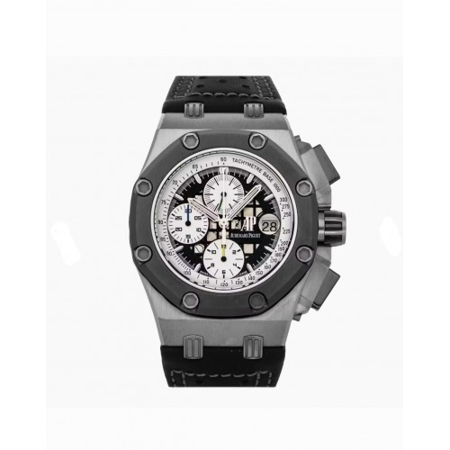 AUDEMARS PIGUET ROYAL OAK OFFSHORE "RUBENS BARRICHELLO II" TITANIUM LIMITED EDITION (2007) - 26078IO.OO.D001VS.01 