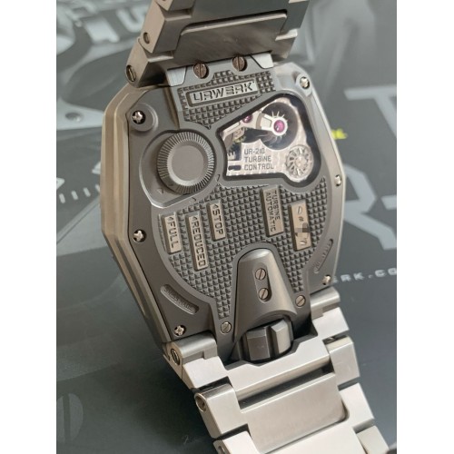 Urwerk UR-210 Revolving Satellite Complications with Flyback Minute Hand Stainless Steel Limited Edition of 35pcs.