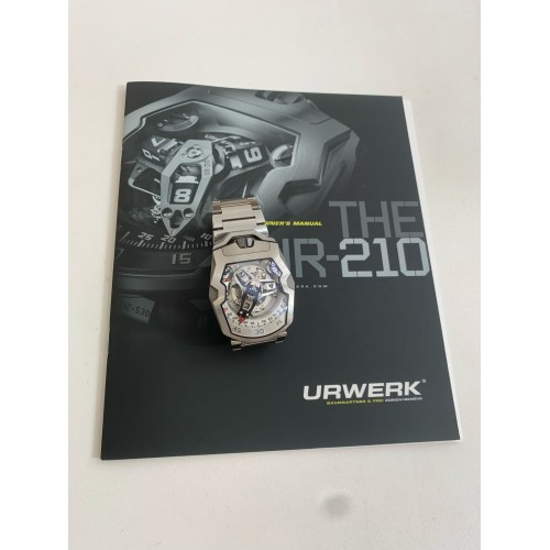 Urwerk UR-210 Revolving Satellite Complications with Flyback Minute Hand Stainless Steel Limited Edition of 35pcs.