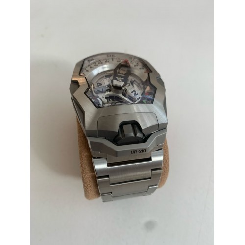 Urwerk UR-210 Revolving Satellite Complications with Flyback Minute Hand Stainless Steel Limited Edition of 35pcs.