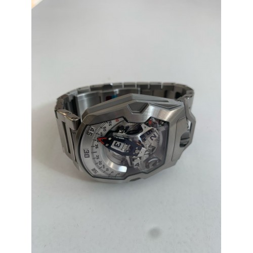 Urwerk UR-210 Revolving Satellite Complications with Flyback Minute Hand Stainless Steel Limited Edition of 35pcs.