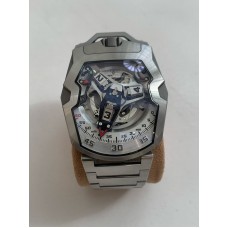 Urwerk UR-210 Revolving Satellite Complications with Flyback Minute Hand Stainless Steel Limited Edition of 35pcs.