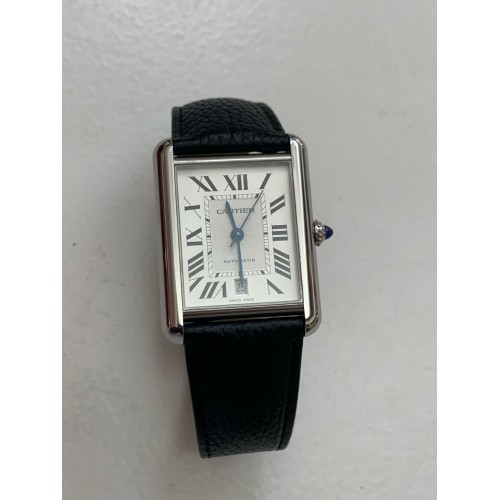 CARTIER TANK MUST EXTRA LARGE MODEL SILVER STAINLESS STEEL(2022) - WSTA0040