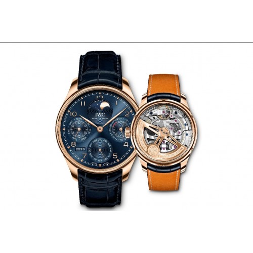 IWC PORTUGIESERE PERPETUAL CALENDAR BOUTIQUE EDITION BLUE 44.2MM(2022) - IW503312