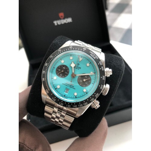TUDOR BLACK BAY CHRONO TURQUOISE DIAL STAINLESS STEEL 41MM(2025) - M79360N-0024