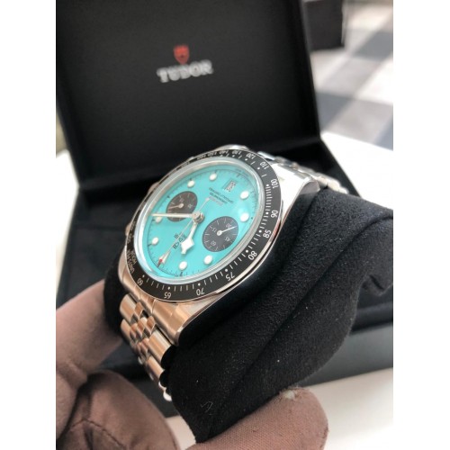TUDOR BLACK BAY CHRONO TURQUOISE DIAL STAINLESS STEEL 41MM(2025) - M79360N-0024