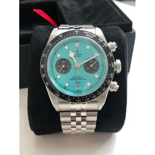 TUDOR BLACK BAY CHRONO TURQUOISE DIAL STAINLESS STEEL 41MM(2025) - M79360N-0024