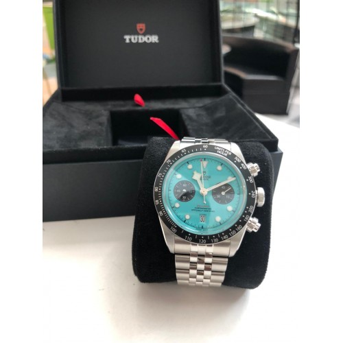TUDOR BLACK BAY CHRONO TURQUOISE DIAL STAINLESS STEEL 41MM(2025) - M79360N-0024