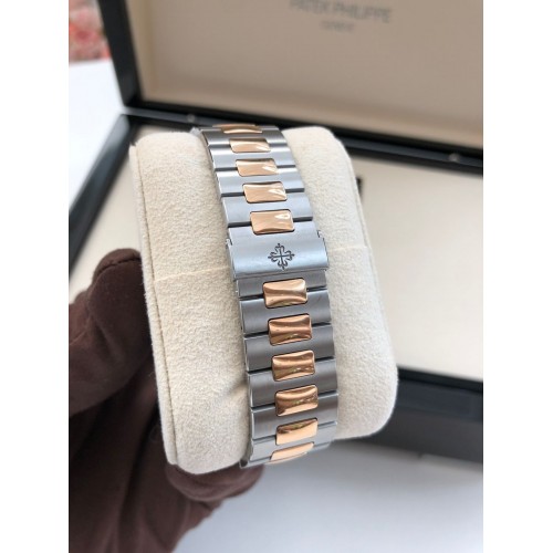 PATEK PHILIPPE NAUTILUS CHRONOGRAPH BLUE STEEL & ROSE GOLD 40.5MM - 5980/1AR-001(2020)