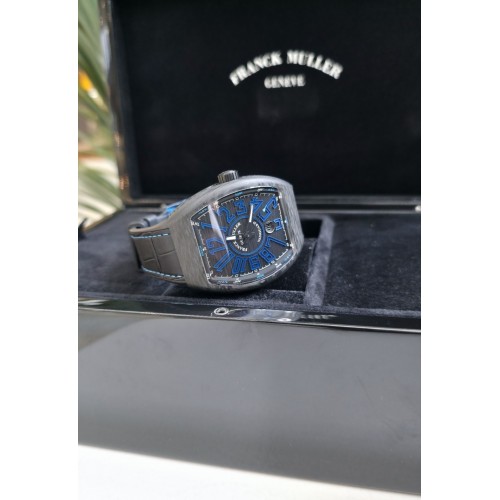 FRANCK MULLER VANGUARD CARBON BLUE 45MM(2021) - V45 SC DT CAR NR