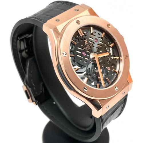 Hublot Classic Fusion Ultra-thin Skeleton King Gold - 515.ox.0180.lr