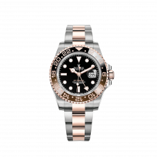 ROLEX GMT MASTER II "ROOTBEER" OYSTERSTEEL & ROSE GOLD 40mm 126711CHNR