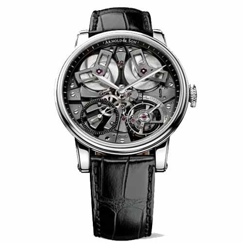 Arnold & Son TB88 Steel Case Black Dial