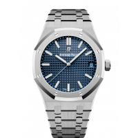 AUDEMARS PIGUET ROYAL OAK STAINLESS STEEL BLUE DIAL 41MM - 15500ST.OO.1220.01