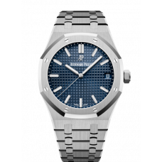 AUDEMARS PIGUET ROYAL OAK STAINLESS STEEL BLUE DIAL 41MM - 15500ST.OO.1220.01