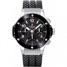 HUBLOT BIG BANG STEEL CERAMIC CHRONOGRAPH 44MM -  301.SB.131.RX