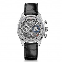 ZENITH CHRONOMASTER EL-PRIMERO FULL OPEN SKELETON DIAL STAINLESS STEEL 38MM - 03.2153.400/78.C813